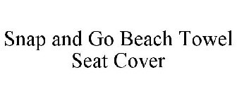 SNAP AND GO BEACH TOWEL SEAT COVER