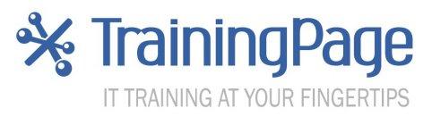 TRAININGPAGE IT TRAINING AT YOUR FINGERTIPS