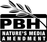 PBH NATURE'S MEDIA AMENDMENT
