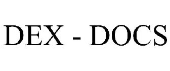 DEX - DOCS