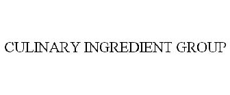 CULINARY INGREDIENT GROUP
