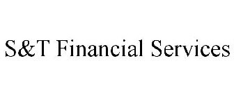 S&T FINANCIAL SERVICES
