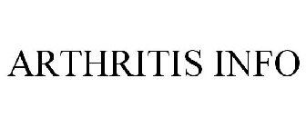 ARTHRITIS INFO