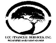 LCG FINANCIAL SERVICES, INC. REGISTERED INVESTMENT ADVISOR