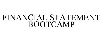 FINANCIAL STATEMENT BOOTCAMP