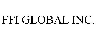 FFI GLOBAL INC.