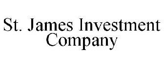 ST. JAMES INVESTMENT COMPANY