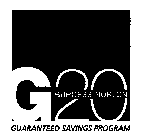 G20 BURGESS-NORTH GUARANTEED SAVINGS PROGRAM