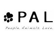 PAL PEOPLE. ANIMALS. LOVE.