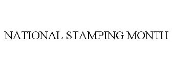 NATIONAL STAMPING MONTH