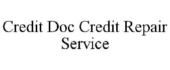 CREDIT DOC CREDIT REPAIR SERVICE