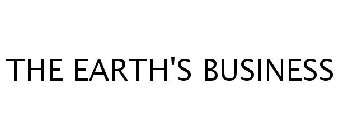 'THE EARTH'S BUSINESS'