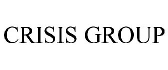 CRISIS GROUP