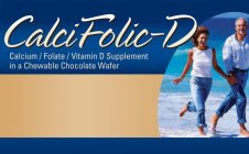 CALCIFOLIC-D CALCIUM / FOLATE / VITAMIN D SUPPLEMENT IN A CHEWABLE CHOCOLATE WAFER