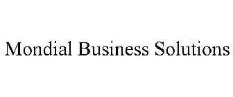 MONDIAL BUSINESS SOLUTIONS