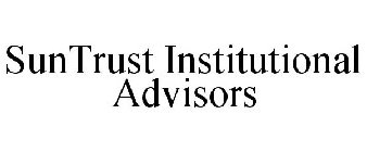 SUNTRUST INSTITUTIONAL ADVISORS