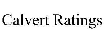 CALVERT RATINGS