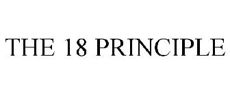 THE 18 PRINCIPLE