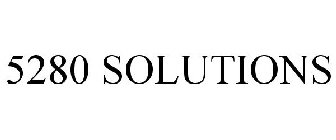 5280 SOLUTIONS