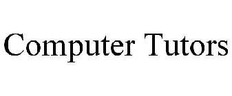 COMPUTER TUTORS