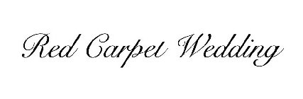 RED CARPET WEDDING