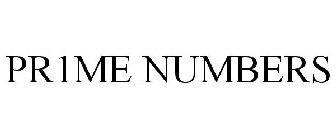 PR1ME NUMBERS