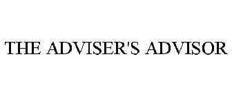 THE ADVISER'S ADVISOR