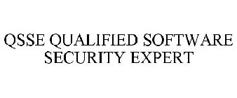 QSSE QUALIFIED SOFTWARE SECURITY EXPERT