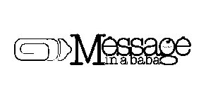MESSAGE IN A BABA