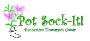 POT SOCK-IT! DECORATIVE FLOWERPOT COVER