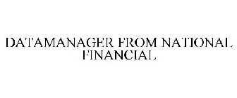 DATAMANAGER FROM NATIONAL FINANCIAL