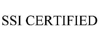 SSI CERTIFIED