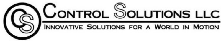CS CONTROL SOLUTIONS LLC INNOVATIVE SOLUTIONS FOR A WORLD IN MOTION
