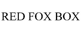 RED FOX BOX