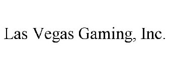 LAS VEGAS GAMING, INC.