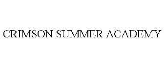 CRIMSON SUMMER ACADEMY