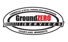 COMMERCIAL AND RETAIL PARKING AREA MAINTENANCE GROUNDZERO SERVICES COURTLAND, MINNESOTA