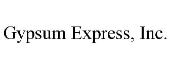 GYPSUM EXPRESS, INC.