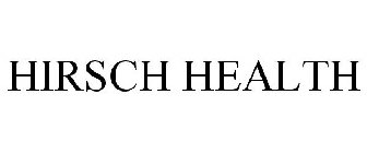 HIRSCH HEALTH