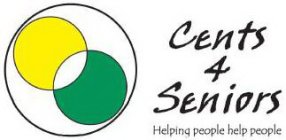 CENTS 4 SENIORS WITH UNDERNEATH A TAGLINE 