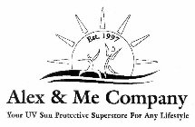 ALEX & ME COMPANY EST. 1997 YOUR UV SUNPROTECTIVE SUPERSTORE FOR ANY LIFESTYLE