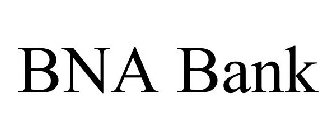 BNA BANK