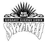 BLUE AGAVE ORGANIC ENERGY DRINK SYZMO