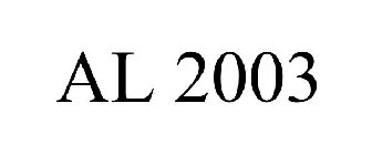 AL 2003