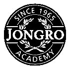 JONGRO ACADEMY SINCE 1965