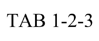 TAB 1-2-3