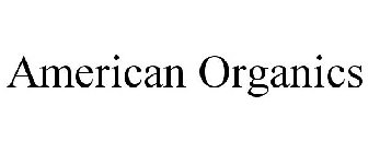 AMERICAN ORGANICS