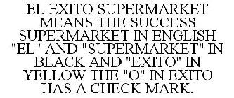 EL EXITO SUPERMARKET MEANS THE SUCCESS SUPERMARKET IN ENGLISH 