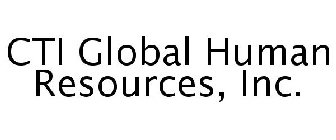 CTI GLOBAL HUMAN RESOURCES, INC.