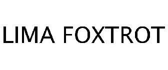 LIMA FOXTROT